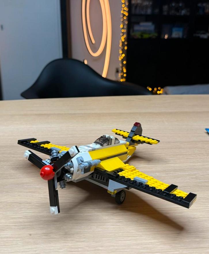 LEGO Creator propellervliegtuig - 6745, Kinderen en Baby's, Speelgoed | Duplo en Lego, Zo goed als nieuw, Ophalen of Verzenden