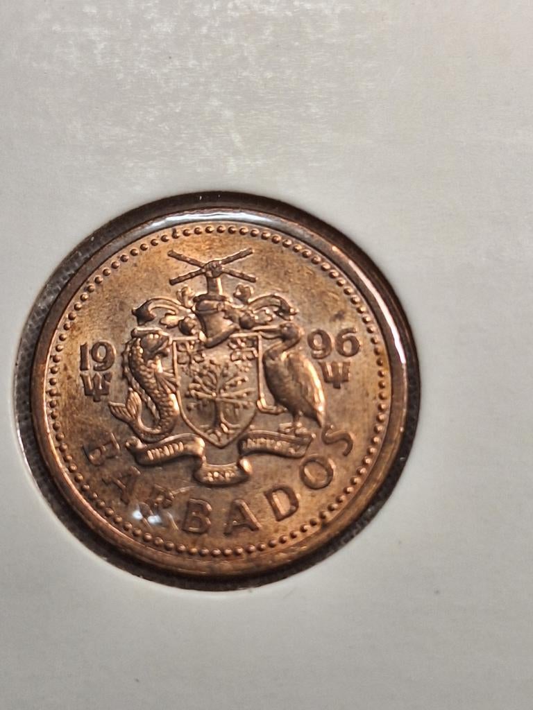 BARBADOS one cent 1996 (#29), Postzegels en Munten, Munten | Amerika, Ophalen of Verzenden, Noord-Amerika, Losse munt