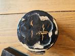 Vintage Japanse lakwerk onderzetters in originele doos, Ophalen of Verzenden