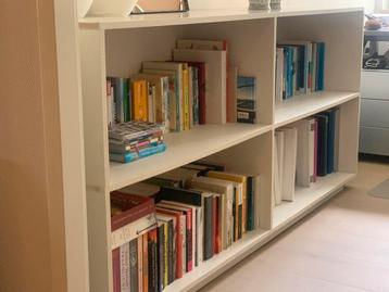Boeken kast wit nieuw geprijsd