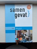 Samengevat Wiskunde A HAVO, Ophalen of Verzenden, Zo goed als nieuw, HAVO, Wiskunde A