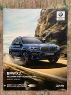Nederlandse prijslijst BMW X3 G01 2018 nieuw, Nieuw, Ophalen of Verzenden, BMW, BMW