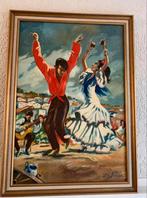 Schilderij van De Ferrer - flamenco danspaar, Ophalen