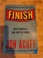 Finish - Jon Acuff, Ophalen of Verzenden, Zo goed als nieuw, Jon Acuff