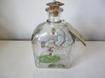 Holmegaard karaf in nieuw staat glazen kurk en metaal, Antiek en Kunst, Ophalen of Verzenden
