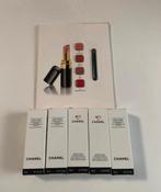 Chanel 5ML tubes / lipstick tester 6 stuks, Nieuw, Lippen, Verzenden, Rood