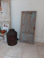 Decoratief Frans blauw (kast)deurtje, Antiek en Kunst, Ophalen of Verzenden