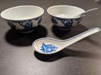 2 Chinese kommen met Royco lepels, Ophalen, Gebruikt, Kom(men), Overige stijlen