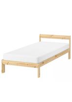 NEIDEN Bedframe, grenen, 90x200 cm, Huis en Inrichting, Slaapkamer | Bedden, 90 cm, Eenpersoons, Ophalen of Verzenden, Zo goed als nieuw