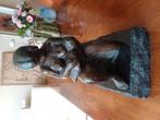 Bronzen beeld moeder en kind, Antiek en Kunst, Ophalen