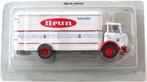 Jsn Atlas 1:43 Berliet GAK Fourgon Biscuits Brun 1959 wit, Hobby en Vrije tijd, Modelauto's | 1:43, Overige merken, -, Nieuw, Ophalen of Verzenden