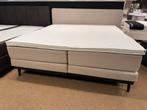 Boxspring 180x200 Beige Direct/Leverbaar/Enschede E-7195, #Boxspring#180#Beige#2-persoons#Modern, Beige, Ophalen of Verzenden