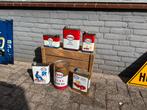 Vintage Esso Olieblikken Collectie - Automobilia Verzamelobj, Ophalen of Verzenden