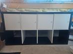 Ikea Kallax kast met deurtjes, Overige materialen, 100 tot 150 cm, Ophalen of Verzenden, Minder dan 100 cm