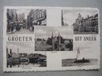 J39 Groeten uit Sneek, Verzenden, 1940 tot 1960, Ongelopen, Friesland