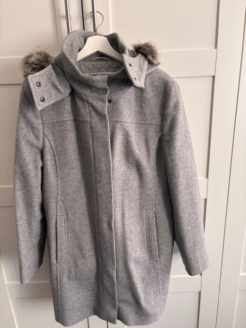 Wollen dames winterjas van Gil Bret, Kleding | Dames, Jassen | Winter, Zo goed als nieuw, Maat 42/44 (L), Grijs, Ophalen of Verzenden