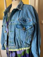 Vintage Lois denim jeans spijkerjas jack kort model M, Gedragen, Blauw, Maat 38/40 (M), Ophalen of Verzenden