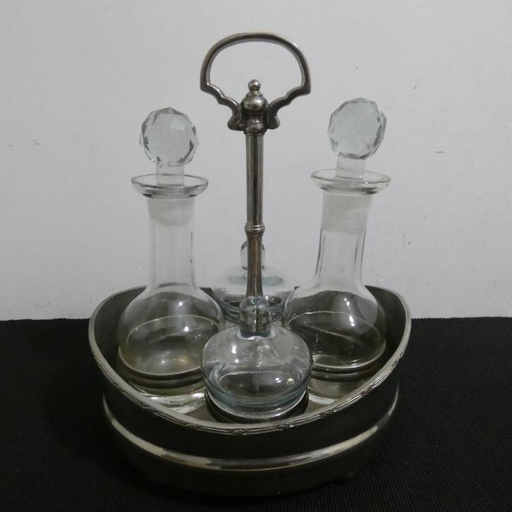 Cruet set - Manege set - [1287], Antiek en Kunst, Antiek | Woonaccessoires, Ophalen