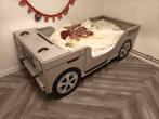 jeep kinderbed, Kinderen en Baby's, Kinderkamer | Bedden, Ophalen, 85 tot 100 cm, Gebruikt, Matras