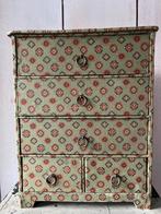 Vinted mooie oude stoffen ladenkast., Ophalen of Verzenden
