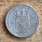 halve gulden 1864 Willem III (1), Postzegels en Munten, Munten | Nederland, ½ gulden, Zilver, Ophalen of Verzenden, Koning Willem III