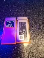 Te koop 2x SxS 64gb  Sony., Ophalen, Geheugenkaart, Sony, 20x of meer