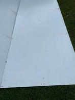 Te koop trespa platen wit, Doe-het-zelf en Verbouw, Platen en Panelen, Ophalen, Zo goed als nieuw