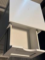 Witte ladekast - Smal model, Huis en Inrichting, Kasten | Dressoirs, Ophalen, Overige materialen, Minder dan 50 cm, Gebruikt