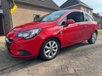 Opel Corsa 1.4 66KW 3D 2015 Rood, Auto's, Voorwielaandrijving, Stof, Handgeschakeld, 19 km/l