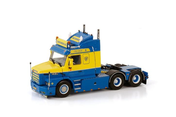 Scania T143 V8power WSI, Hobby en Vrije tijd, Modelauto's | 1:50, Nieuw, Bus of Vrachtwagen, Wsi, Verzenden
