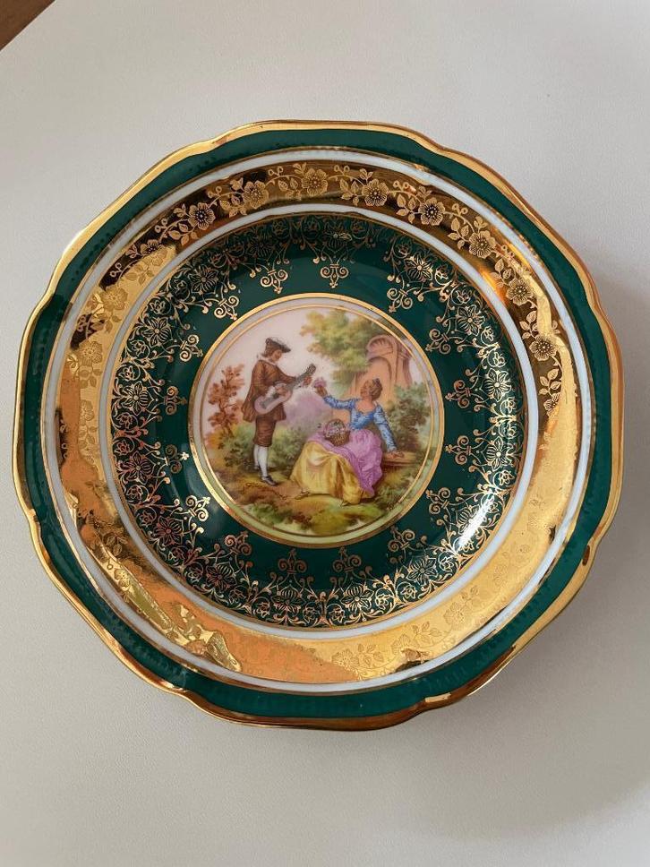 Weimar porseleinen bordje, Antiek en Kunst, Antiek | Servies los, Ophalen of Verzenden