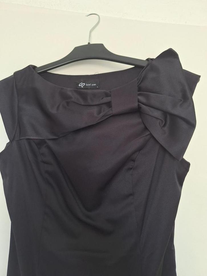 Super Mooie Zwarte jurk Sisters Point, maat S, Kleding | Dames, Jurken, Gedragen, Maat 36 (S), Zwart, Boven de knie, Ophalen of Verzenden