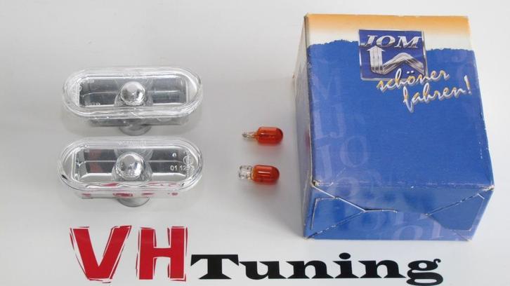 VW golf JOM zijknipperlichten helder chroom 3574, Auto diversen, Tuning en Styling, Ophalen of Verzenden