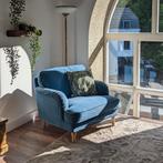 IKEA Stocksund fauteuil blauw (evt. met bijpassend bankstel), Huis en Inrichting, Eenpersoons, 75 tot 100 cm, Zo goed als nieuw