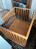Diverse babyspullen: box, kinderstoel, etc, Ophalen, Gebruikt, Rechthoekig, In hoogte verstelbaar