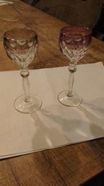 Vintage Hofbauer Byrdes Kristallen Wijnglas, Ophalen