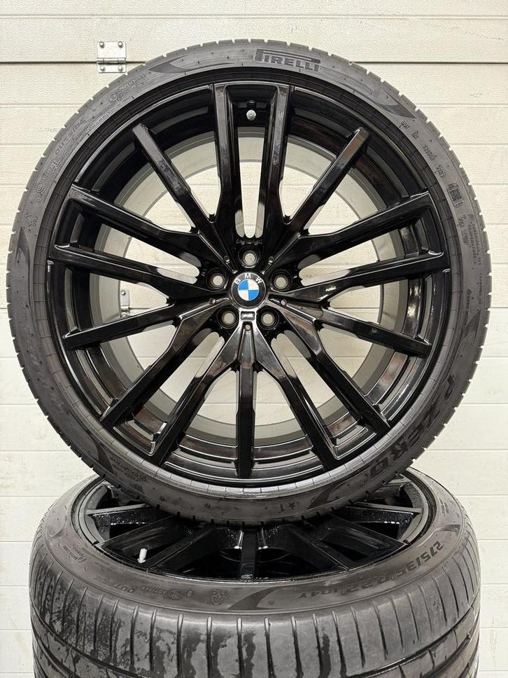 DEMO 22’’ BMW X5 X6 G05 G06 VELGEN ZOMERBANDEN ORIG SET TPMS, Auto-onderdelen, Banden en Velgen, Banden en Velgen, Zomerbanden