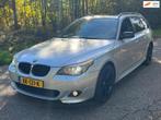 BMW 5-serie Touring 525i 3.0 M Pakket 2009 LCI Touring Softc, Achterwielaandrijving, Gebruikt, Zwart, 2000 kg