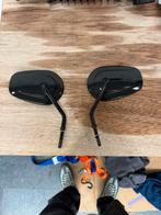 Harley Davidson zwarte spiegels road glide street king, Motoren, Onderdelen | Harley-Davidson, Ophalen of Verzenden