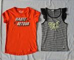 2x Retour shirt maat 9/10 = maat 134/140 zgan, Meisje, Ophalen of Verzenden, Zo goed als nieuw, Shirt of Longsleeve