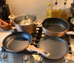 Berlinger Haus complete pannenset, Ophalen of Verzenden, Gebruikt, Rvs, Pannenset