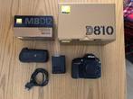 Nikon Camera D810 DSLR en D850 DSLR plus Battery Grip, Ophalen of Verzenden, Gebruikt, Nikon, Geen optische zoom