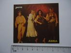 sticker oud ABBA 2 jaren 70 joepie pop muziek popmuziek band, Verzenden, Zo goed als nieuw, Bedrijf of Vereniging