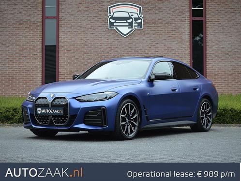 BMW i4 M50 xDrive Gran Coupé | M Carbon | BTW, Auto's, BMW, Bedrijf, Te koop, i4, 4x4, ABS, Achteruitrijcamera, Airbags, Airconditioning