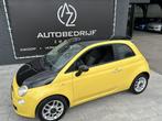 Fiat 500 1.2 Naked Yellow/Black ! (bj 2008), Auto's, Fiat, Te koop, Geïmporteerd, Airconditioning, 20 km/l