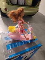 Barbie op scooter, Ophalen of Verzenden, Zo goed als nieuw, Barbie