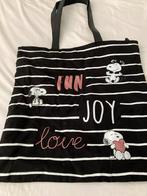 Snoopy Shopper Tas, Sieraden, Tassen en Uiterlijk, Tassen | Damestassen, Ophalen of Verzenden, Zo goed als nieuw, Zwart, Shopper