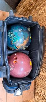 Bowling Ballen Set + Tas, Gebruikt, Bal, Ophalen of Verzenden, Storm