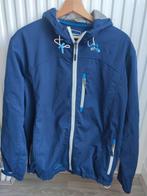 Heren softshell jas blauw maat M, Blauw, Maat 48/50 (M), Zo goed als nieuw, Ophalen