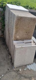 Ruim 22,5m2 natuursteen 60x60cm 3cm dik te koop, Tuin en Terras, Tegels en Klinkers, Gebruikt, Ophalen of Verzenden, Terrastegels